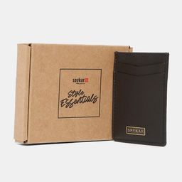SPYKAR Men Brown Leather Money Clip-image-45