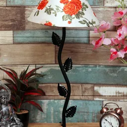 foziq Black & White Printed Contemporary Table Lamps-34