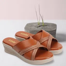 Colo Textured Strappy Wedge Heels-24