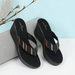 pelle albero Embellished Open Toe Wedges-58
