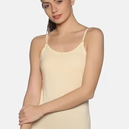 NOT YET by us Women Cream Coloured Adjustable Strap Camisole-image-86