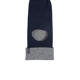 513 Men Grey & Navy Blue Beanie-picture-28