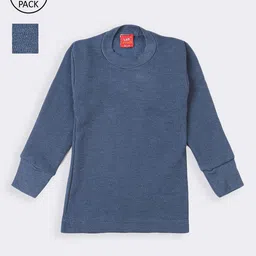 Lux Cottswool Boys Pack Of 2 Solid Cotton Thermal Tops-image-30
