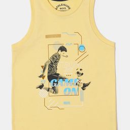 Jockey Boys Super Combed Cotton Round Neck Full Sleeves Graphic Printed Tank Top - AB14-image-70