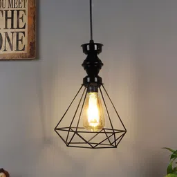 foziq Black Abstract Ceiling Lamps-image-77