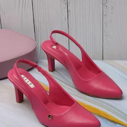 ELLE Pointed Toe Slim Heels-35