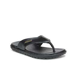 ABROS Men Black Solid Room Slippers Flip Flops-picture-45