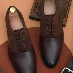 HERE&NOW Men Lace-Up Formal Oxfords-picture-55