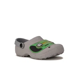 Bubblegummers Boys Grey & Green Clogs-55