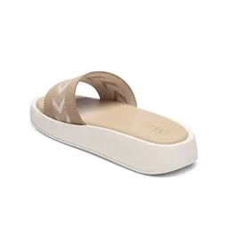 GNIST Textured Open Toe Flatform Heels image 2