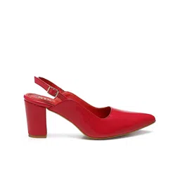 GNIST Pointed Toe Block Heeled Pumps image 2