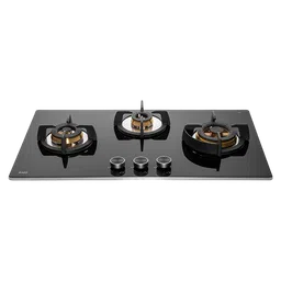 KAFF Bellini Tempered Glass Top 3 Burner Automatic Electric Hob (Flame Failure Device, Black)-picture-16