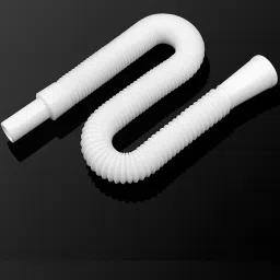 PVC HOSE PIPE FOR WASH BASIN/ SINK 0.123 PVC Kitchen Pipe for Sink/ Waste/ Wash Basin Expandable & Flexible Drain Pipe Hose Pipe-image-79