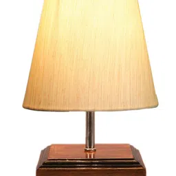Devansh Off White Textured Table Lamp image 5