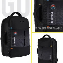 Impulse Graphic Backpack with Compression Straps image 3