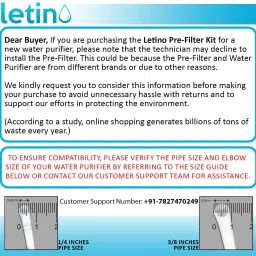 letino Threaded Mlt Filter with housing Solid Wire Connector image 3