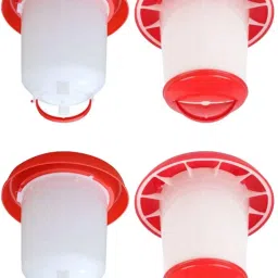 poultry equipment feeder 9 kg drinker 11 ltr combo of 4 pc Common Bird Feeder-13