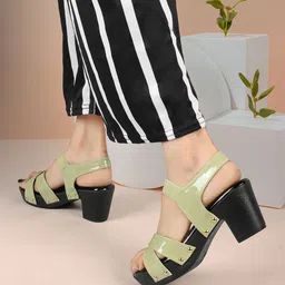 ICONICS Open Toe Platform Heels image 2