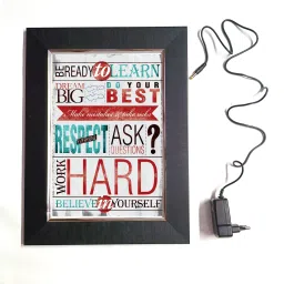 MOTIVATION LED FRAME 11.5 BY 15.55 15.5 inch LED PHOTO FRAME-1