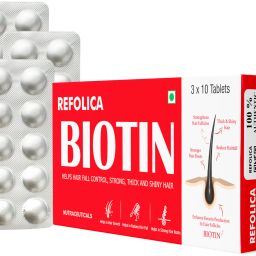 Refolica Biotin for High Strength Supplement for Hair Growth & Skin Health-image-7