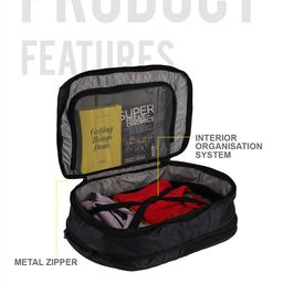 Impulse Graphic Backpack with Compression Straps image 5