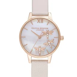 Olivia Burton Women Printed Dial & Leather Straps Analogue Watch OB16GB01-image-68