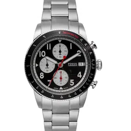 Fossil Sport Tourer Men Stainless Steel Bracelet Style Straps Analogue Watch FS6045-58