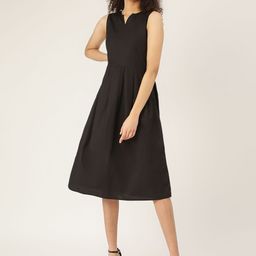 BRINNS Black Midi Dress-image-14