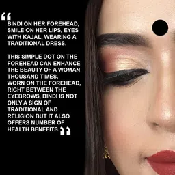 PERPAA Set of 2 Black Velvet Kumkum Bindi Box with 15 Flaps Each - Size 3 image 4