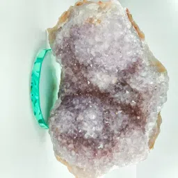 Amethyst Geode Elegance for Your Home Regular Round Quartz, Crystal Stone-28