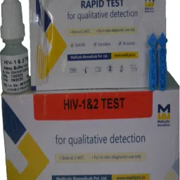 HIV-1 & 2 Test Kit - Pack Of 01 Card Antibody Test Kit-picture-10