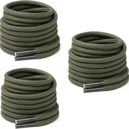 XERUS shoe lace Round Army Green 90cm 3pair boot hiking sport Shoe Lace-image-84