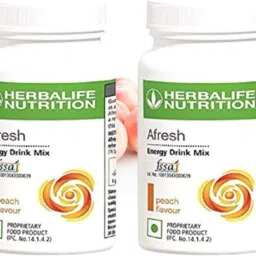 Nutrition Afresh-Herbalifee Nutrition Afresh Peach afresh Energy Drink-image-3