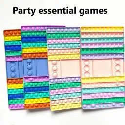 Colorful Jumbo Pop It Dice Game Board – Sensory Fun-11