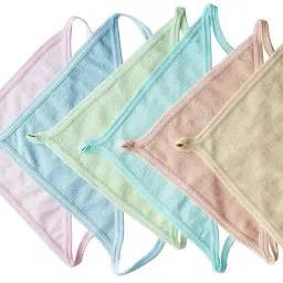 New Born Baby Cotton Nappies, Langot Washable Reusable 6 pcs (0-6 Months)-15
