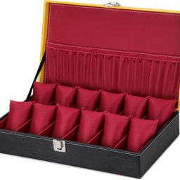 house of common Mens and Womens Watch Box Holder Organizer Case Watch Box-picture-12