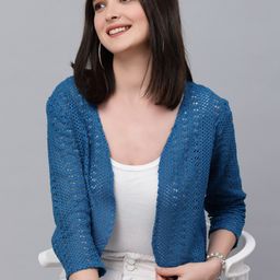 Style Quotient Women Cotton Crop Shrug-image-84