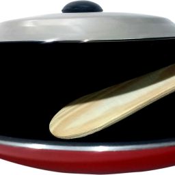 Classic Non Stick Appachatty With Stainless Steel Lid Good Quality Appachatty with Lid 1 L capacity 24 cm diameter-7