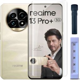 OneTech Edge To Edge Tempered Glass for Realme 13 Pro 5G / 13 Pro Plus 5G 9H Hardness, UV HD+ Screen Protector-image-53