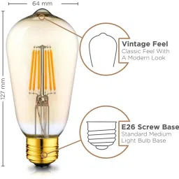 brightlyt 4 W Basic U-Tube B27, B26 LED Bulb image 4