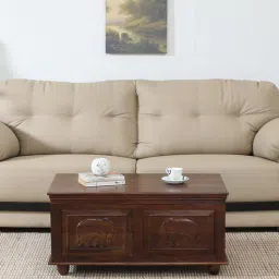 mudramark from pepperfry Airavana Sheesham Wood Trunk in Scratch Resistant Provincial Teak Finish-picture-49
