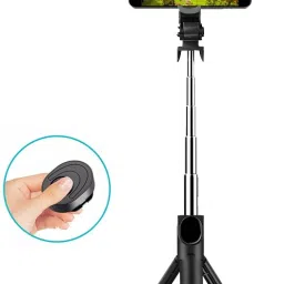 PULTO Gimbal Bluetooth Selfie Stick with Remote Shutter Mobile Stand Monocular Tripod Tripod, Monopod, Monopod Kit, Tripod Ball Head, Tripod Bracket, Tripod Clamp, Tripod Kit-6