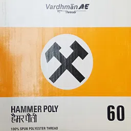 vardhman thread Shade H-195, original Vardhman brand sewing thread, Set of 100 in A Box, 180 MTS Each Spool Thread image 3