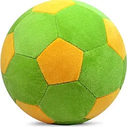 Stuffed Soft Toy Plush Ball Kids Birthday Gift (Yellow - Green) - 10 cm-32