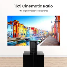 Portronics Beem 410 Smart LED Projector with Android 9.0, 1080p HD Resolution, 6W Speaker (3600 lm / Remote Controller) Portable Projector image 3