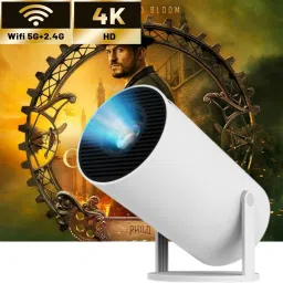 Guggu Smart Projector for Home 4K Support Rotabable Design withApp Netflix,YouTubeT60 (4500 lm / 1 Speaker / Wireless / Remote Controller) Portable Projector-25