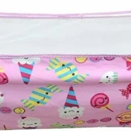 Soft Cloth Swing New Born Baby Cradle Hammock in Cool Cotton With Net,-image-29