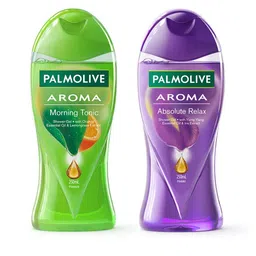 Palmolive Set of 2 Aroma Shower Gels - Absolute Relax & Morning Tonic - 250 ml each image 1
