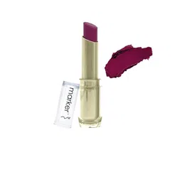BeautyRelay London Marker Shine Glamm Lipstick , creme 3.5g- Purple Fusion-62