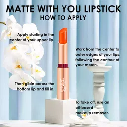 Seven Seas Pack of 4 Full Coverage With You Matte Lipstick image 3